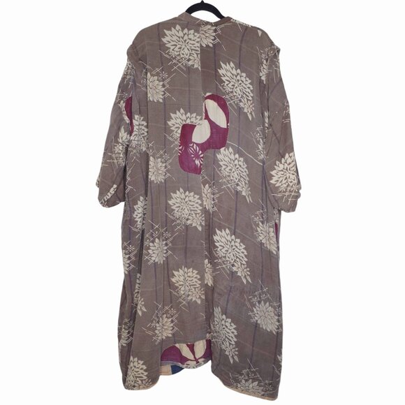 Magnolia Pearl Good Fortune Opulence French Cotton Kimono OSFM - Picture 7 of 10